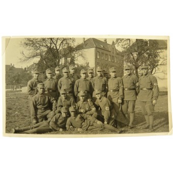 SA soldiers in front of the barracks. Espenlaub militaria
